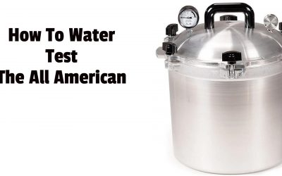 How to water test the All American