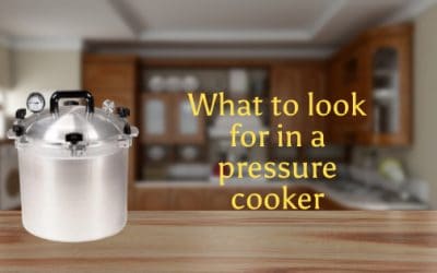 What to look for in a pressure cooker